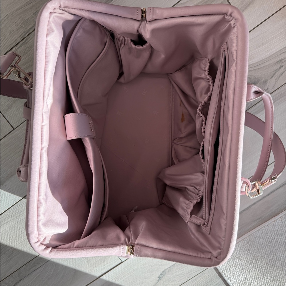 BEIS Wicked Weekender Travel Bag in Pink - Picture 5 of 13